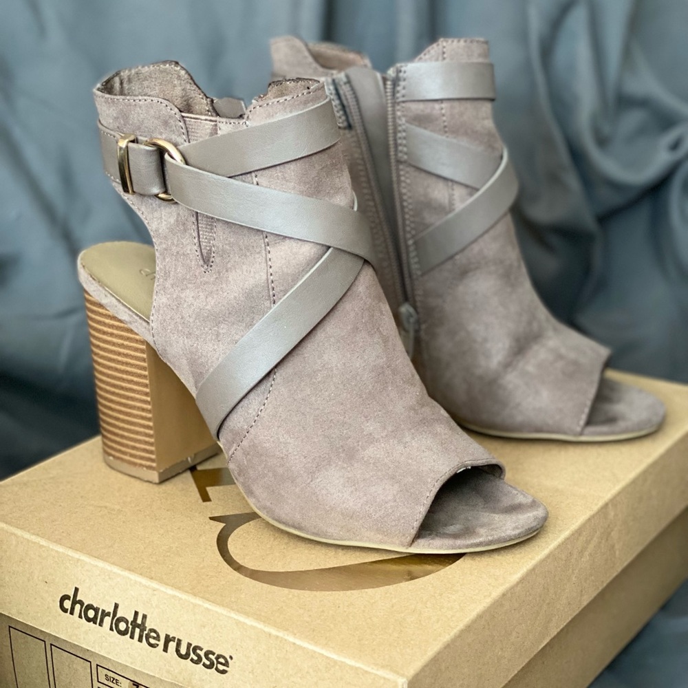 Charlotte Russe Booties; size 7; used